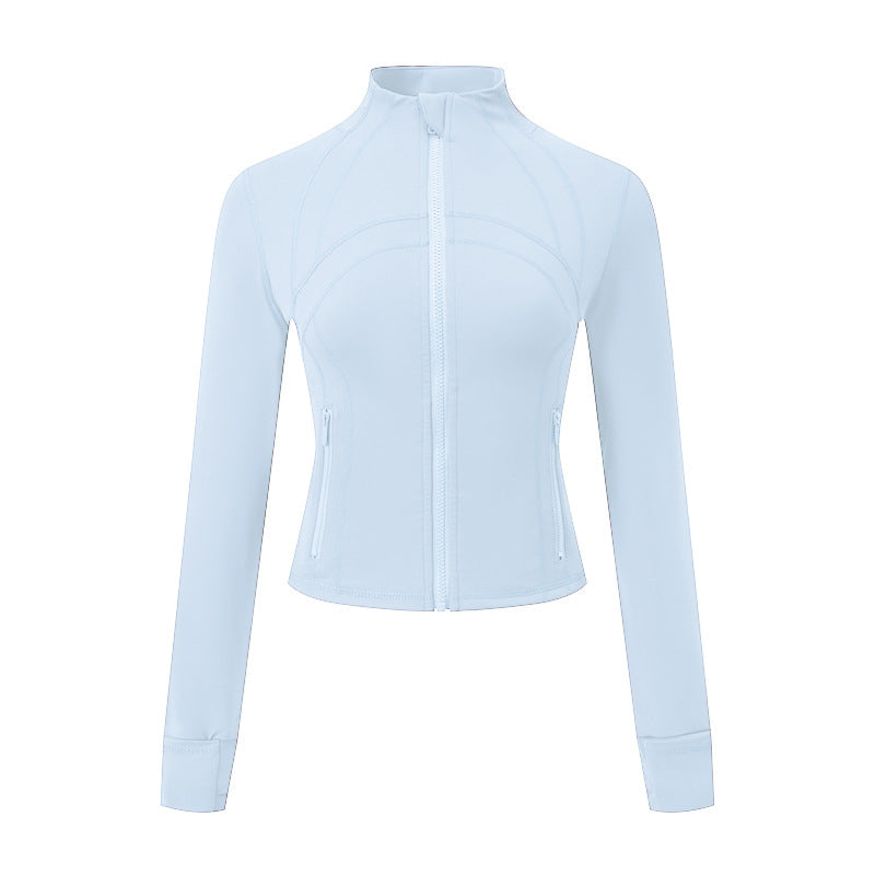 BIBI | Define Active Sportjack – Stretch Jacket met Gouden Rits