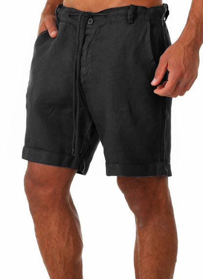 DAVEY | Linnen Heren Short – Stijlvol en zomerklaar
