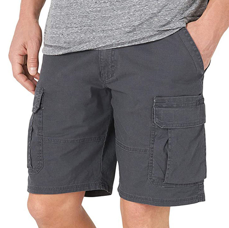 STIJN | Cargo Short Heren - Katoenen Korte Broek met Zakken - Camouflage en Kleuren
