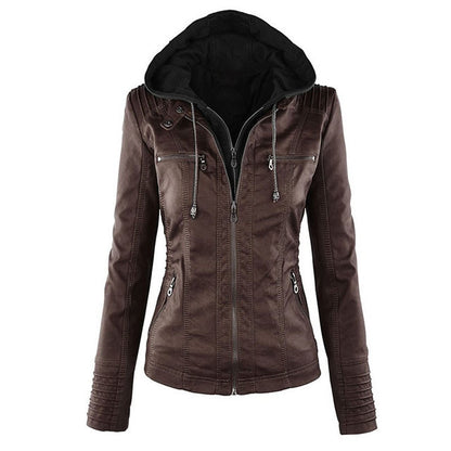 ANNA | Leren Zomerjas voor Dames – Luxe, Stijlvol & Comfortabel