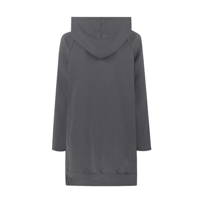 CHARLOTTE | Oversized Hoodie Jurk met Capuchon – Comfortabel & Stijlvol