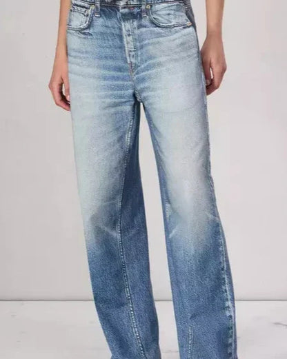 SHELBY | Denim Look Joggingbroek – Comfort meets Cool