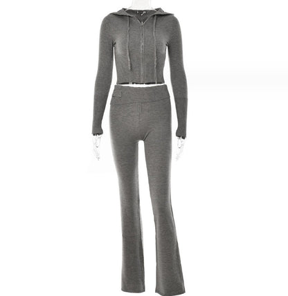 SIMONA | Gebreide Lounge Set Dames – Comfy Knit Two-Piece met Rits
