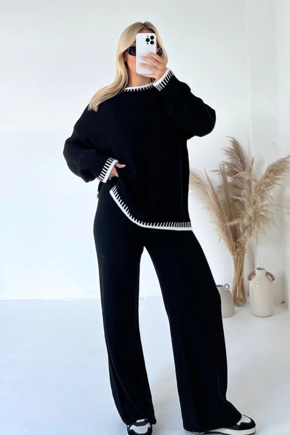 MAE | Gebreide Lounge Set – Comfort & Stijl in Eén
