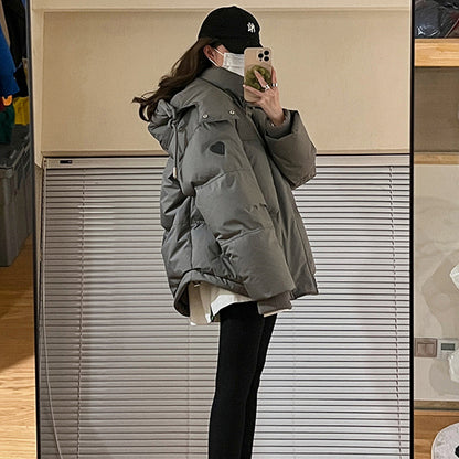 MILA | Warme Oversized Winterjas – Modieuze Bescherming tegen Kou & Sneeuw
