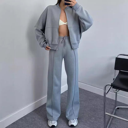 VICTORIA | Oversized Joggingpak Dames – Loungewear Set van Zacht Katoen