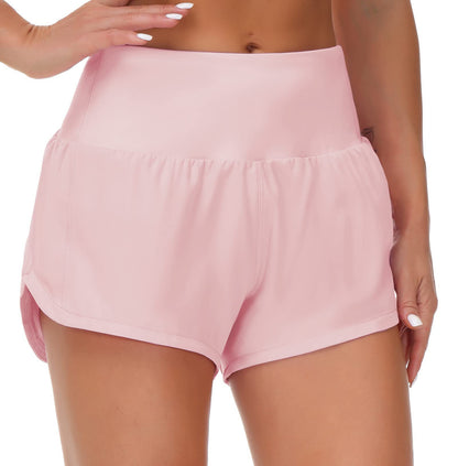 CLARA | Sport Shorts met Vrouwelijke Ruffle en Achterrits   – Ademend, Comfortabel en Trendy