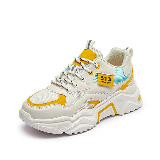 KIKKA | Chunky Dames Sneakers – Sportieve Mode-Sneaker