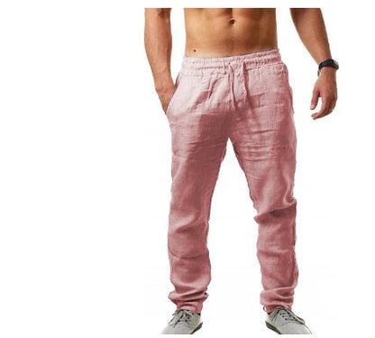 JULES | Luchtige Linnen Herenbroek – Zomerse Comfortbroek