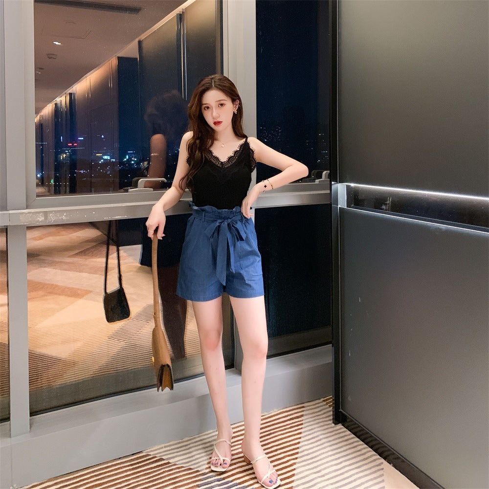 LINDA | Stijlvolle high waist paperbag short!