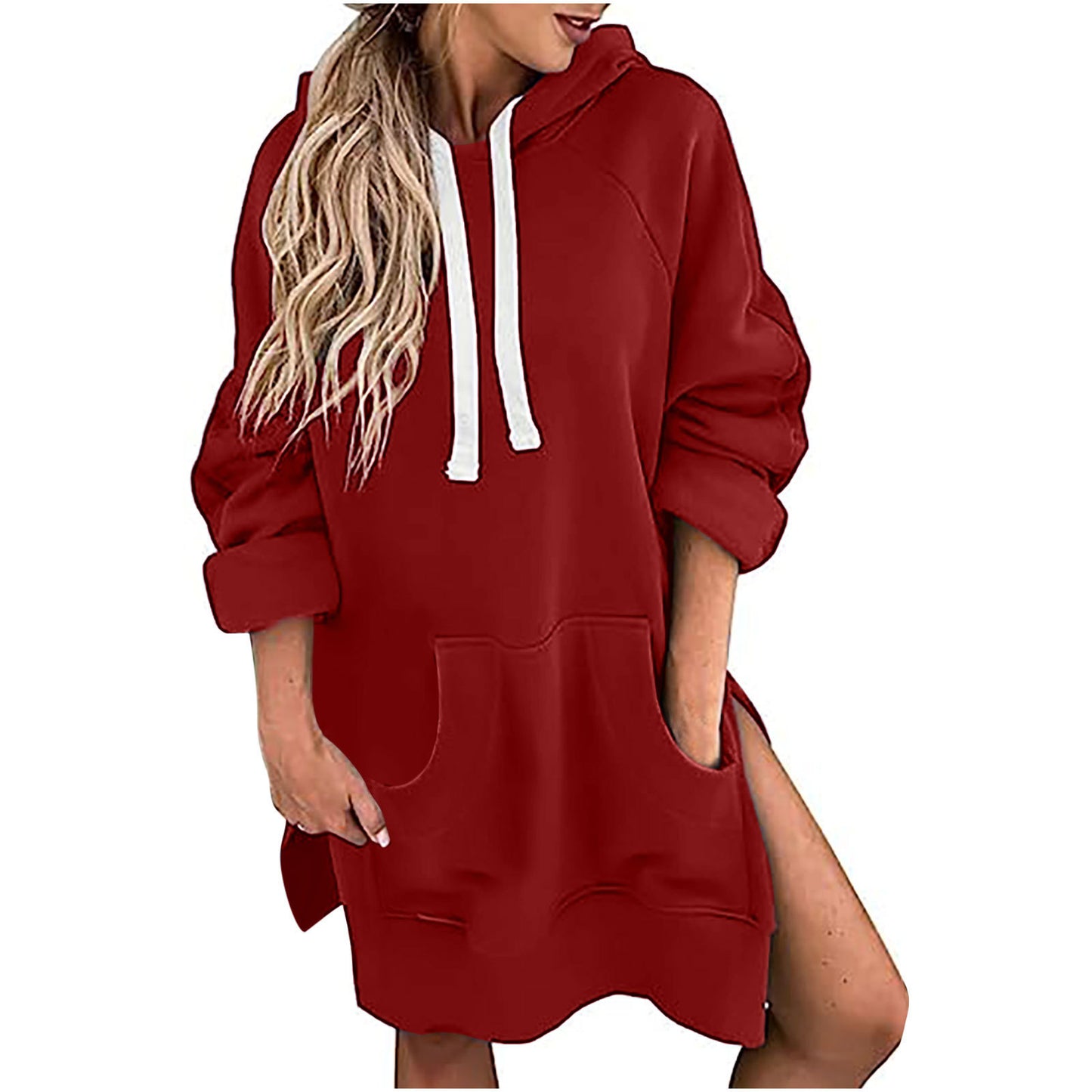 CHARLOTTE | Oversized Hoodie Jurk met Capuchon – Comfortabel & Stijlvol