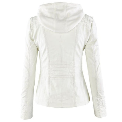 ANNA | Leren Zomerjas voor Dames – Luxe, Stijlvol & Comfortabel