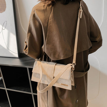 MOYA | Suède Look Schoudertas – Elegant & Verstelbaar