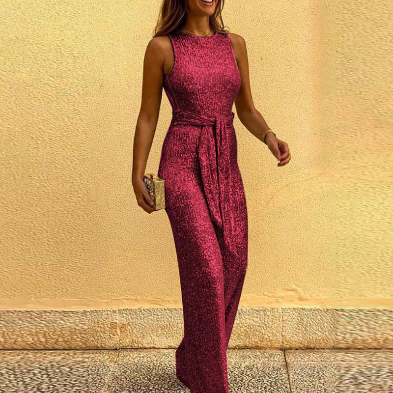 FELIZ | Glitter Jumpsuit – Sparkle & Style voor Elke Gelegenheid