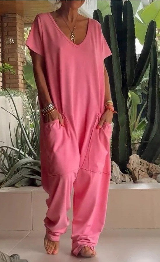 YASEMIN | Loose Fit Jumpsuit – Comfortabele Stijl voor Elke Dag
