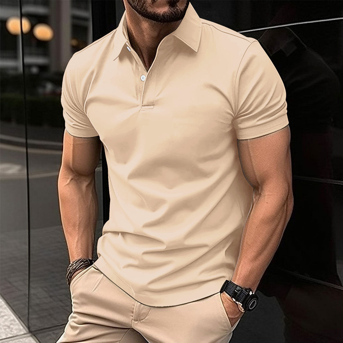 SEPP | Slim Fit Polo voor Heren – Zomershirt