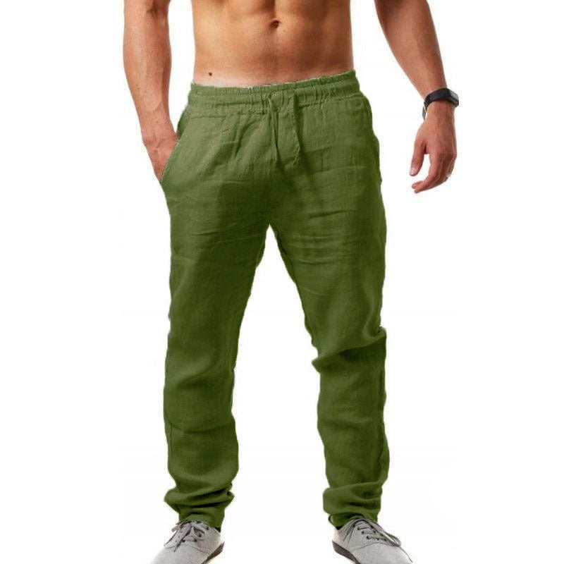 JULES | Luchtige Linnen Herenbroek – Zomerse Comfortbroek