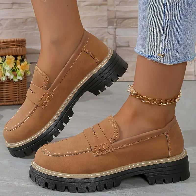 CLEO | Chunky Loafers Dames – Trendy & Comfortabel