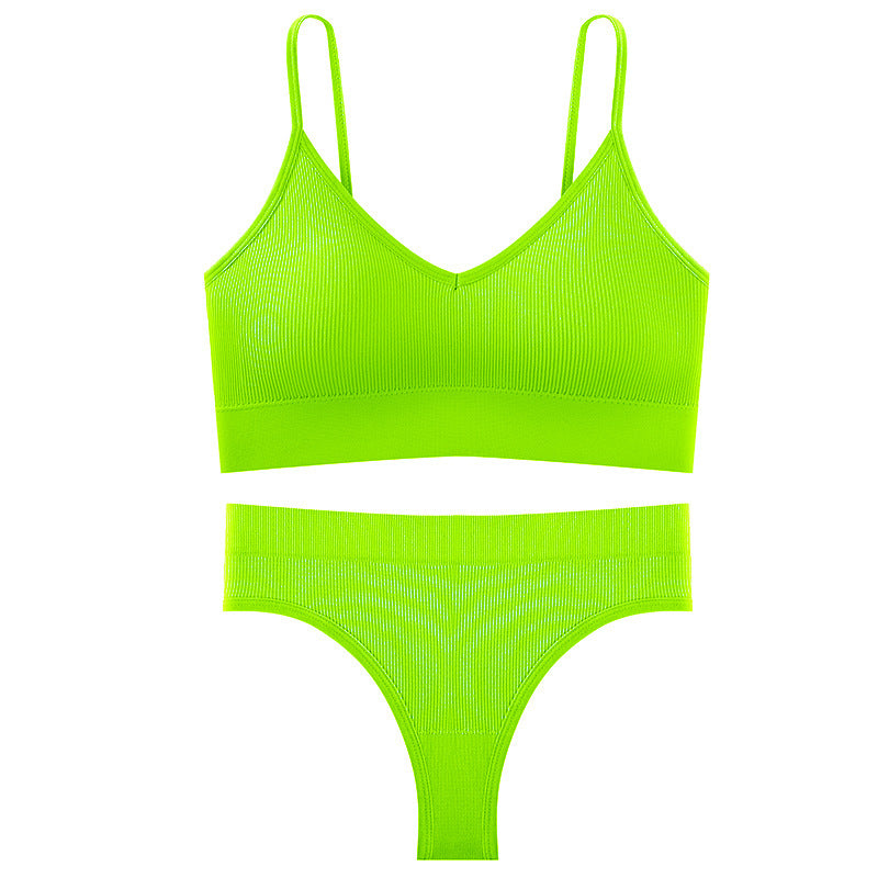 YOLANDA | Naadloze Lingerieset – Comfortabele Bralette & Slip