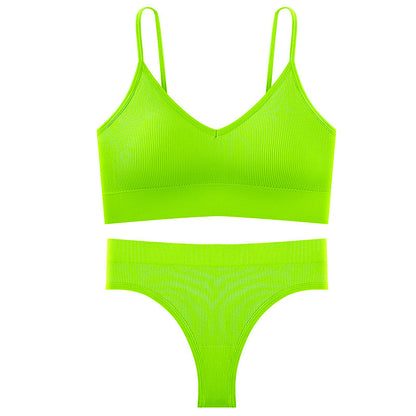 YOLANDA | Naadloze Lingerieset – Comfortabele Bralette & Slip