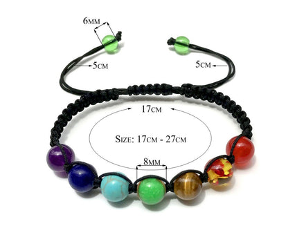 LAYLA | Chakra Armband – Balancerende Natuursteen Sieraden voor Energie en Harmonie