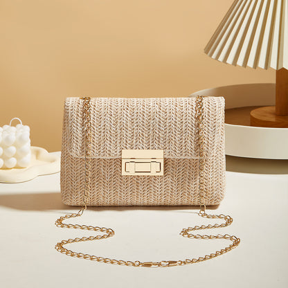 MARI | Rieten Crossbody Tas – Lichtgewicht Elegantie voor Elke Zomerlook