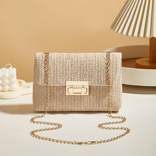 MARI | Rieten Crossbody Tas – Lichtgewicht Elegantie voor Elke Zomerlook