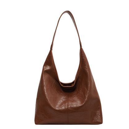 SIENNA | Schoudertas Dames – Minimalistisch Vegan Leer - Grote Shopper Bag