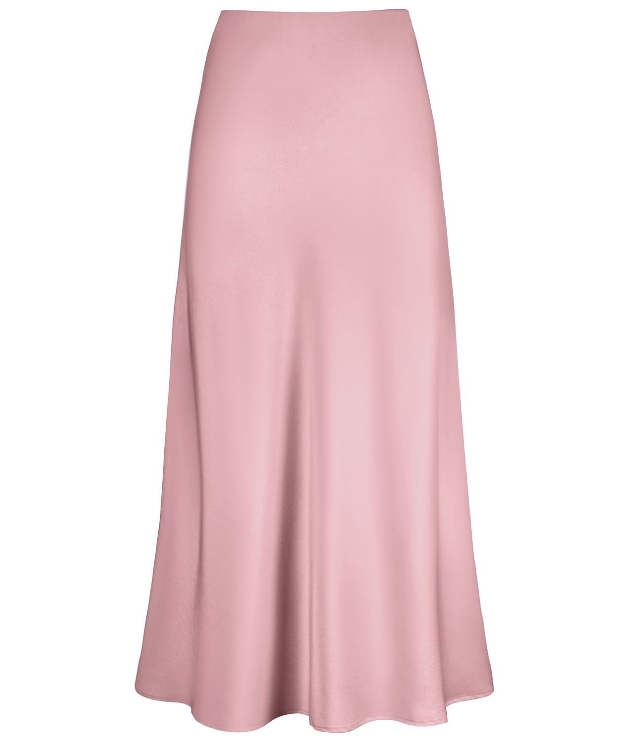 MARLEEN | Satijnen Maxi Rok – Elegante kleurige Rok met Glans & Flow