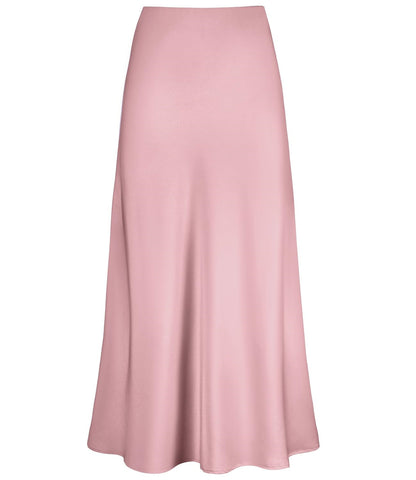 MARLEEN | Satijnen Maxi Rok – Elegante kleurige Rok met Glans & Flow