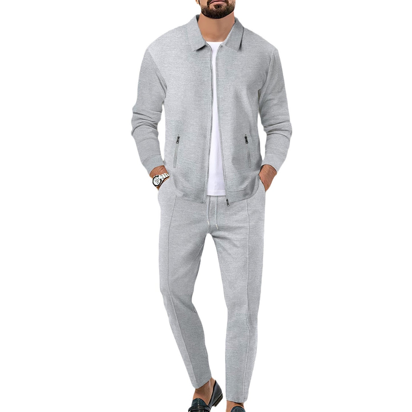 SAMUEL | Heren Tweedelige Set – Stijlvol, Comfortabel & Modern in Één Look
