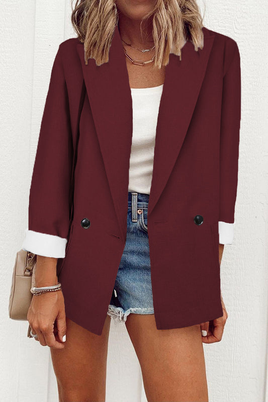 NICI BLAZER | Dames oversized blazer met Knoopdetail – in Meerdere Kleuren