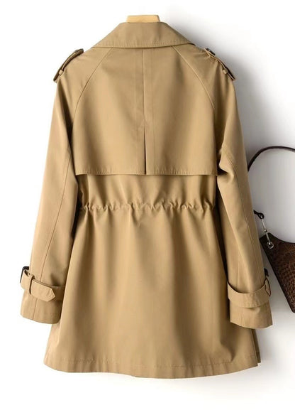 MARIEKE | Klassieke Korte Trenchcoat Dames – Waterafstotend & Tijdloos