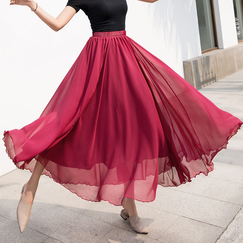 ALEXANDRA | Tule Maxi Rok – Zomerse Lange Rok met Volume