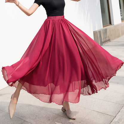 ALEXANDRA | Tule Maxi Rok – Zomerse Lange Rok met Volume