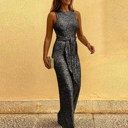 FELIZ | Glitter Jumpsuit – Sparkle & Style voor Elke Gelegenheid