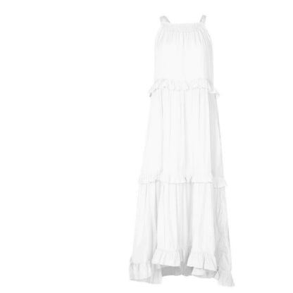 MARCELINE | Ruffle Maxi Jurk – Luchtige Zomerjurk met Volants