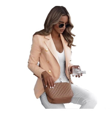 CLAUDIA | Blazer Dames met Gouden Knopen – Elegante Blazer in Diverse Kleuren