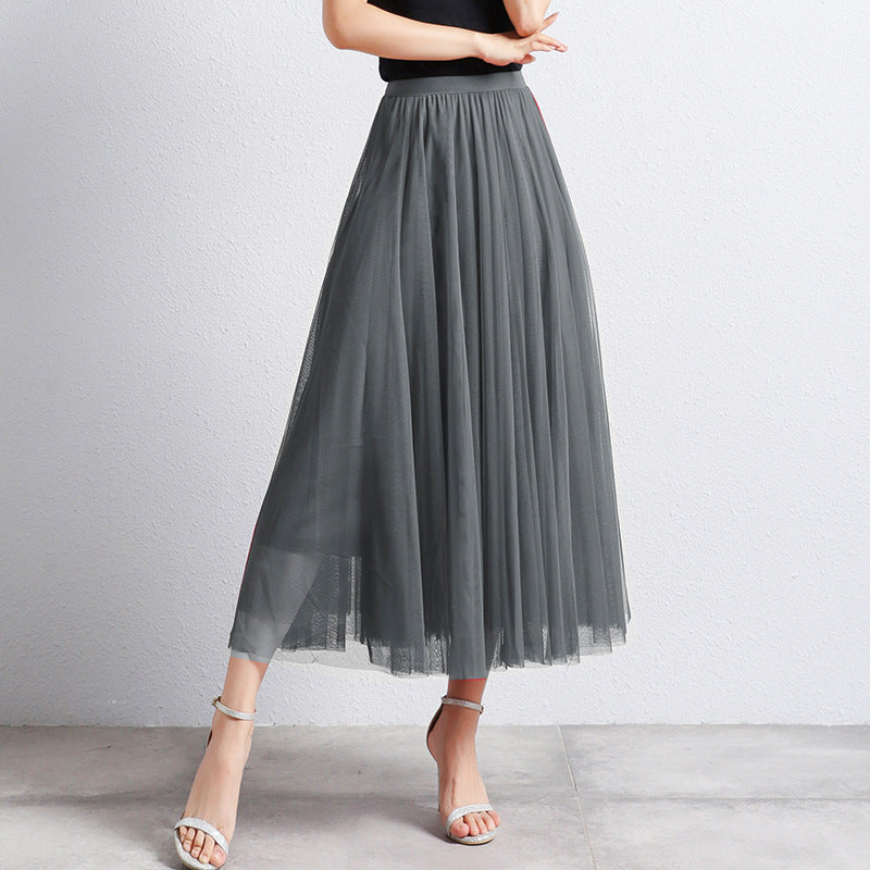 JANA | Tule Maxi Rok – Luchtige Gelaagde Rok voor Dames