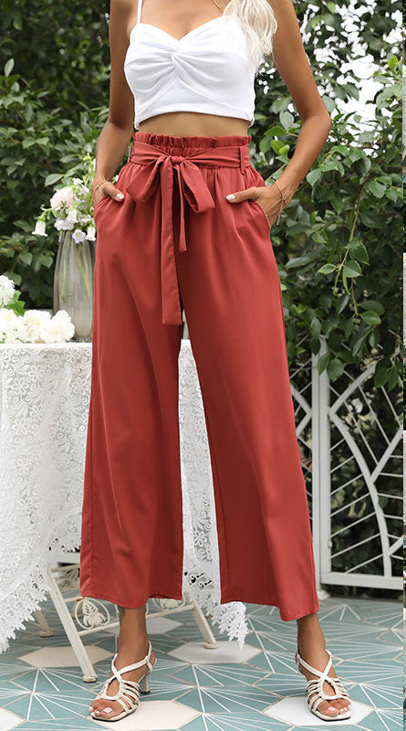 NINE | Wide Leg Dames Broek – Stijlvol Comfort voor Elke Dag