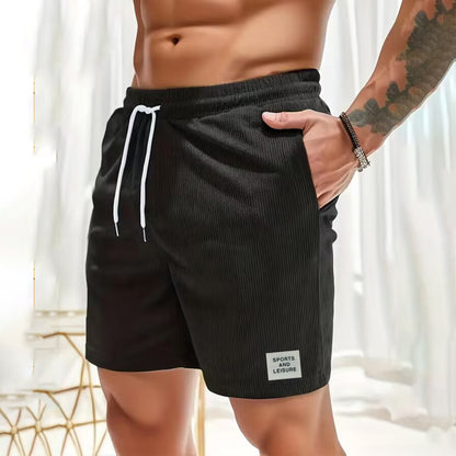 JIM | Zomerse Heren Korte Broek – Comfortabele Strandshort met Trekkoord