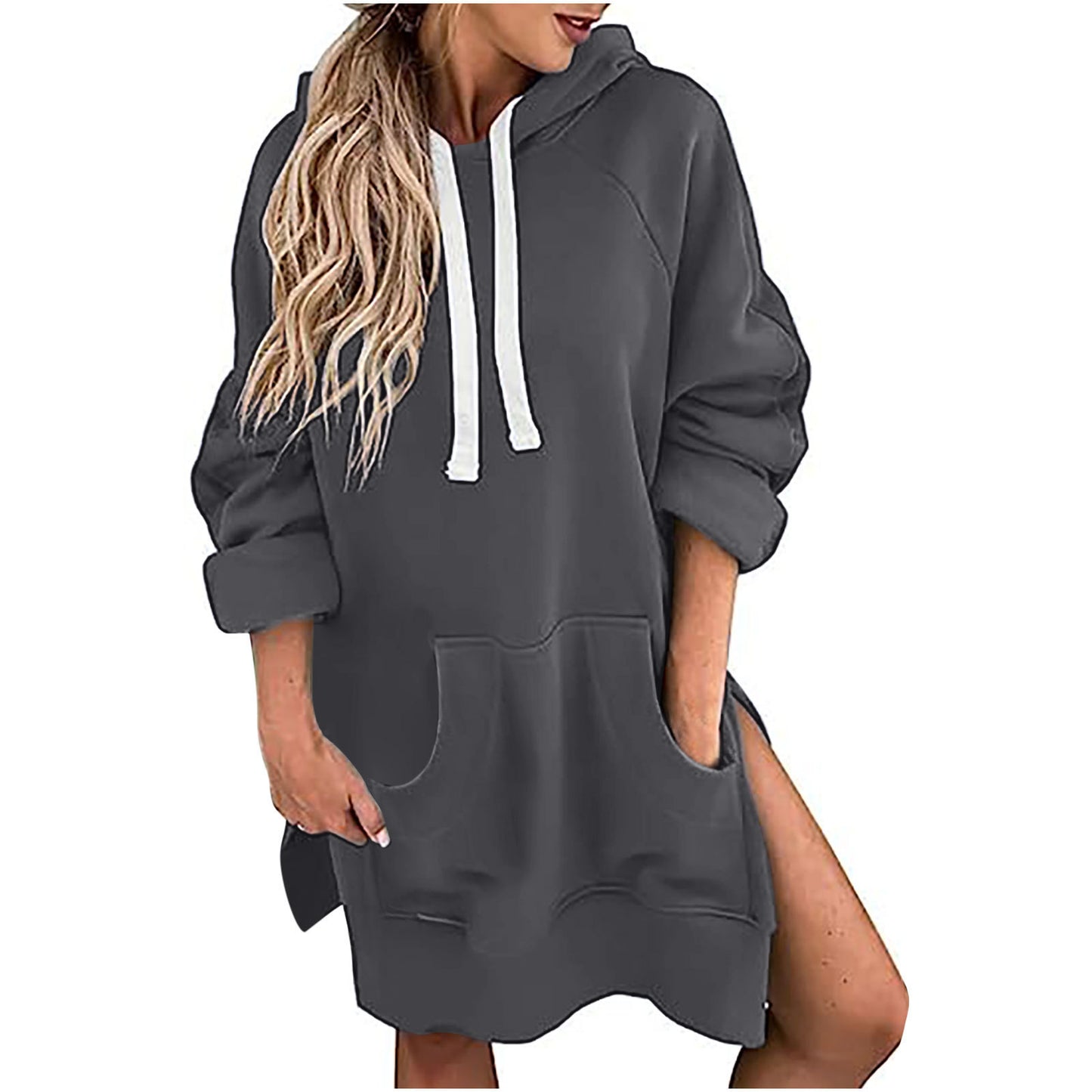 CHARLOTTE | Oversized Hoodie Jurk met Capuchon – Comfortabel & Stijlvol