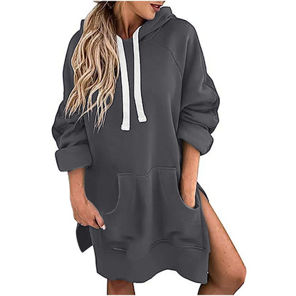 CHARLOTTE | Oversized Hoodie Jurk met Capuchon – Comfortabel & Stijlvol