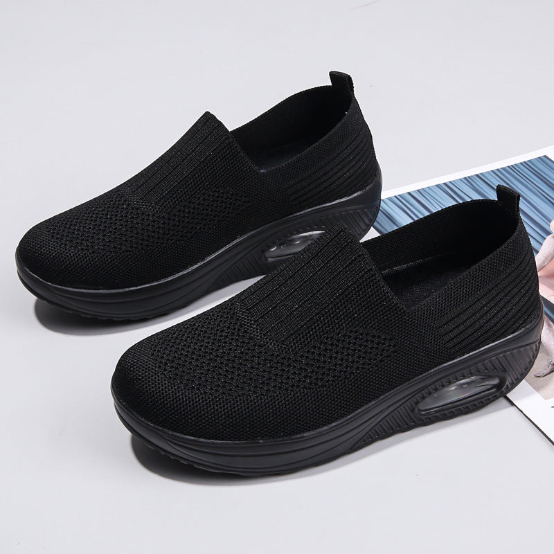 JOY | Dames Sneakers met Demping – Comfortabele Instappers met Verhoogde Zool