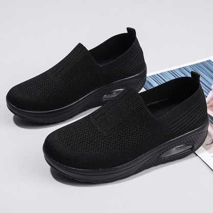 JOY | Dames Sneakers met Demping – Comfortabele Instappers met Verhoogde Zool