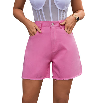 FATIMA | Rock jouw zomerse look met deze high waist denim short!