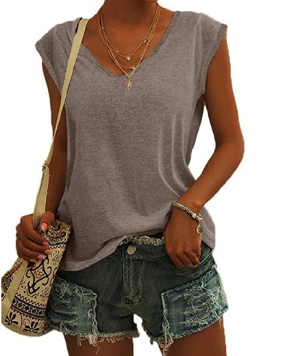 NICOLINE | Trendy V-Hals Dames Top – Jouw Zomer Must-Have!