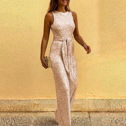 FELIZ | Glitter Jumpsuit – Sparkle & Style voor Elke Gelegenheid