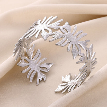 LUCIE | Goud - Zilver kleurige Cuff Armband – Statement Armbanden voor Dames