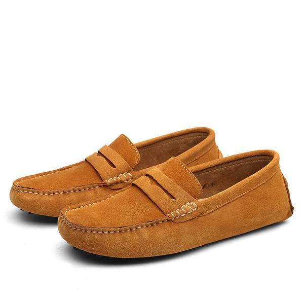 MILANO | Heren Loafers  – Suède Instappers met Comfortzool